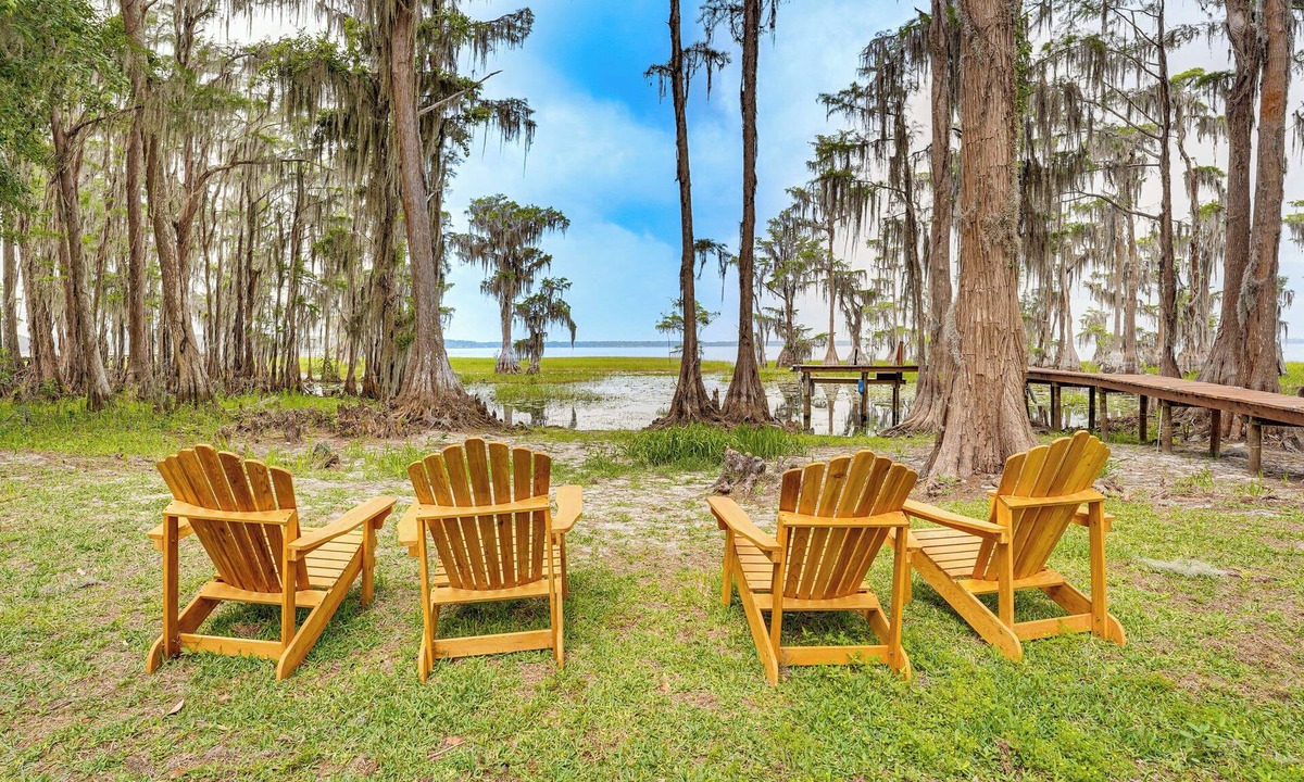 Melrose House | Unique Melrose Home w/Private Dock & Lake Access!