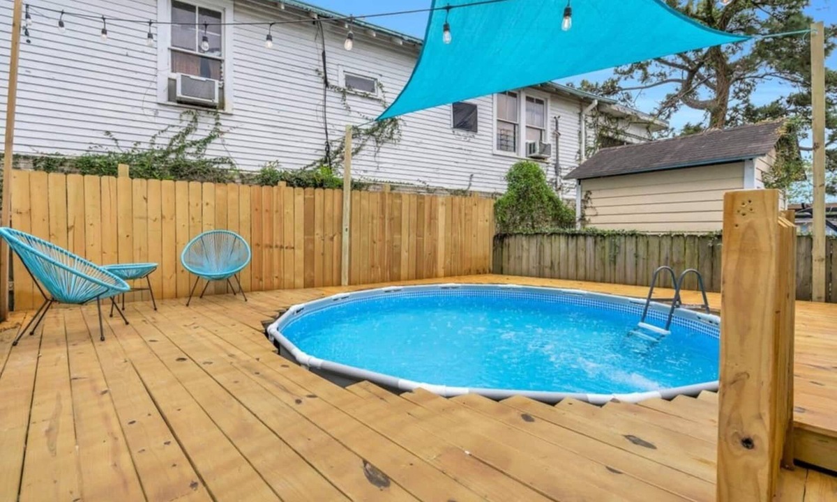 Tulane - Gravier House | Updated 3BR Mid-City home with private pool. Steps to streetcar, near FQ & parade route.