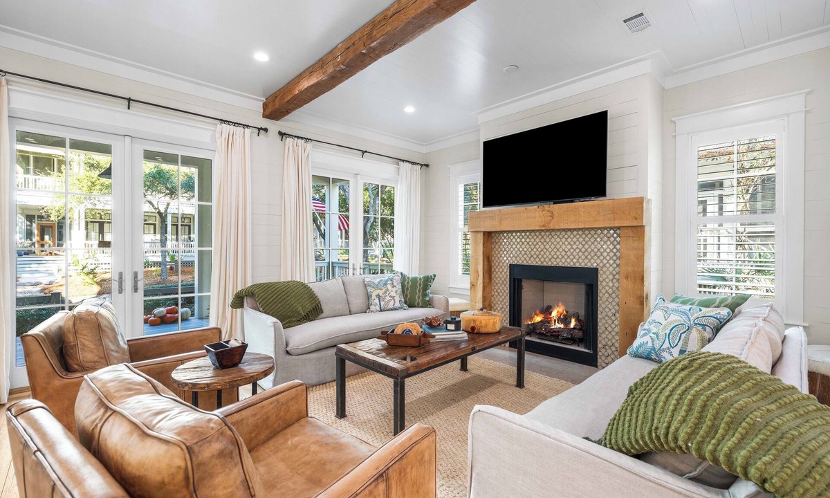 Forest District House | WaterColor Beach Retreat Offering a Private Pool, Golf Cart, And Full Access to the Beach Club!