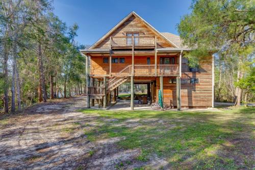 Milton House | Waterfront Milton Home w/Boat Dock!