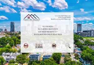 Steps From Downtown 2BR/2B ★ King Beds ★ Cable + Wi-Fi ★ Balcony (1200 SqFt)