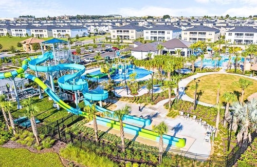 Davenport Villa | 2 MovieTheaters!Water Park,Star Wars Game Room, Frozen and Spider Man rooms