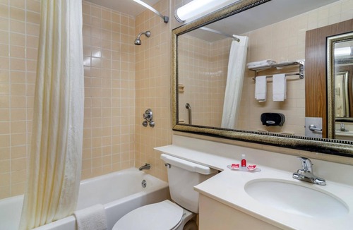 Perry Hotel | 2 Pet Friendly Rooms | Near Rozar Park | Free Parking, Breakfast & Pool Access