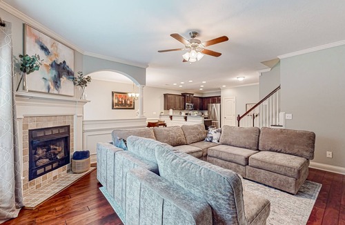 Grovetown House | 2-story house in great location with enclosed backyard, fireplace, streaming, AC