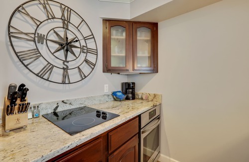 Boyne City Condo | 209 Water Street | Lake Charlevoix Views | Private Balcony + Beach Access