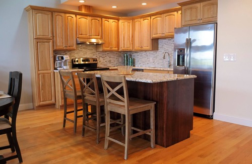 Ludington Condo | #3 Lakefront Hamlin Lake Retreat - Sleeps 10