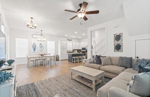 Dune Allen Beach House | 30A Pet Friendly Beach House - The Charming Blue Haven by Panhandle Getaways