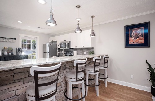 Auburn House | 3BR Auburn Townhome: Patio, New Kitchen, Quiet Stay