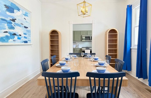 Columbus House | 4BD & 3BA Mediterranean Oasis w/Pool, BBQ & Game Room. 10 miles to FT. Benning
