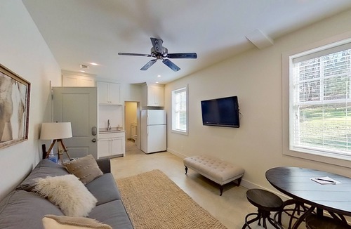 Arp House | 75-acre barn with Ping-Pong, firepit, screened porch, & optional golf cart