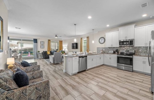 Davenport House | 9 BR Villa Steps to Oasis Resort & Waterpark/Pets OK/Game Room.