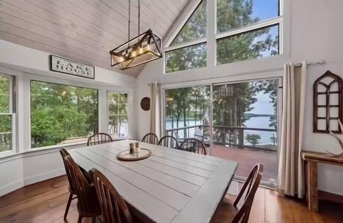 Eatonton House | Amazing lake front, deep water cove