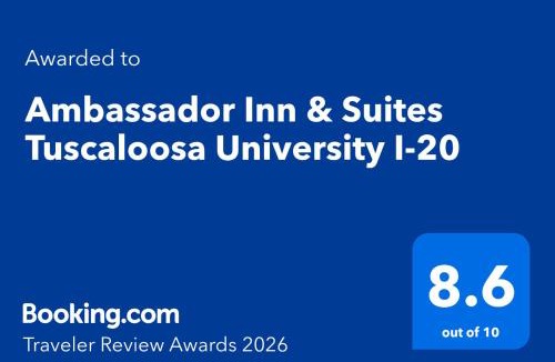 Tuscaloosa Hotel | Ambassador Inn & Suites Tuscaloosa University I-20