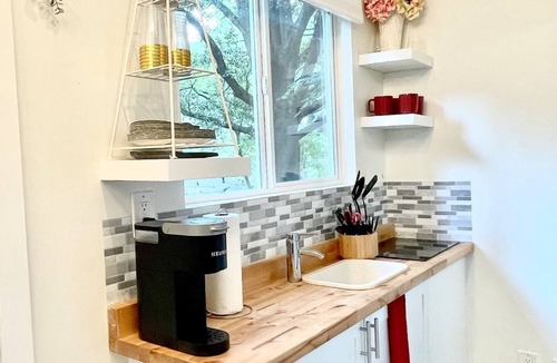 Candler-McAfee Apartment | An Alice in Wonderland Themed Tiny Home, Fully-Fenced & Pet-Friendly