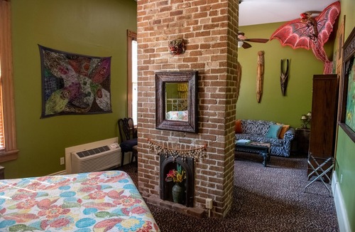 Bywater Bed & Breakfast | Artsy Bollywood Suite at The Lookout Inn in the colorful Bywater neighborhood!