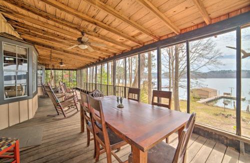 Shelby House | Authentic Retreat w/Private Dock on Coosa River!