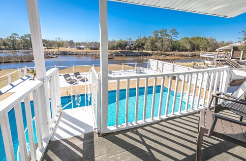 St. Martin House | Back Bay Biloxi Bayou, Private Pool and Movie Room!