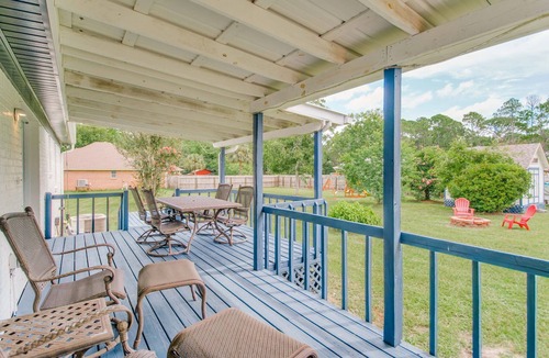 Sunset Bayou House | Beach 6 min. drive, Bay Access 2 blocks away, RV Hookup in Driveway
