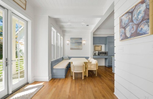 Sand Hill House | Beachberry Haven in Watercolor! Golf Cart - Game Room - Rooftop View