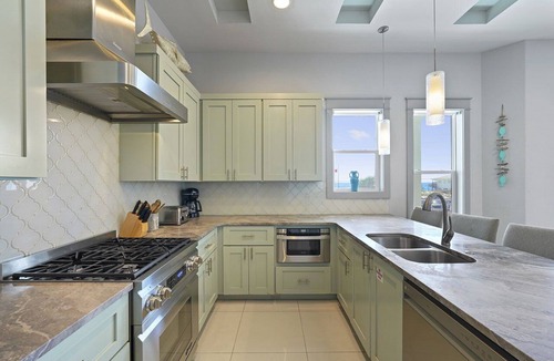 Dune Allen Beach House | Beachfront Babes - Near the Beach with Ocean Views & Private Pool Area