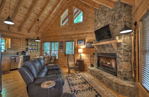 Cherry Log Cabin | Bearadise - Cherry Log