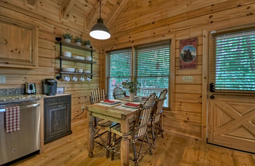 Cherry Log Cabin | Bearadise - Cherry Log