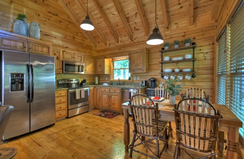 Cherry Log Cabin | Bearadise - Cherry Log