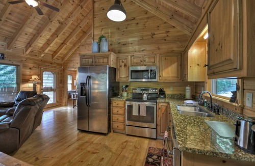 Cherry Log Cabin | Bearadise - Cherry Log