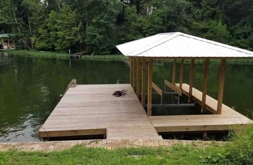 Deatsville House | Beautiful 4-bedroom home with boat dock and incredible view of Lake Jordan.