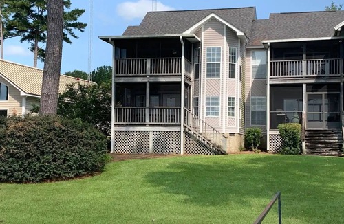 Abbeville House | Beautiful lakefront home with private dock AND boat ramp