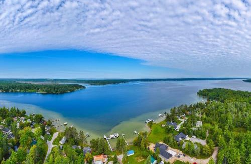 Indian River House | Boat Friendly Mullett Lake Home 3 Mi to Marina
