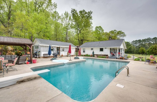 Buckhead Cabin | Buckhead Cabin w/Fireplaces & Private Pool!