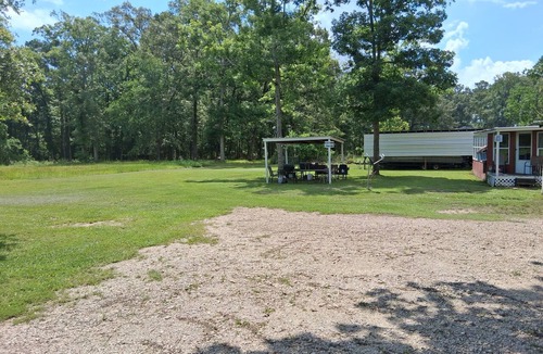 Zavalla Cabin | Cabin at the lake at Monterrey Park and boat launch area cabin2 back cabin