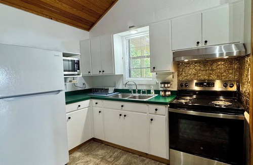 Jonesville Cabin | Canvasback Cove on Caddo Lake - Lakefront pet friendly cabin in Jefferson, Tx
