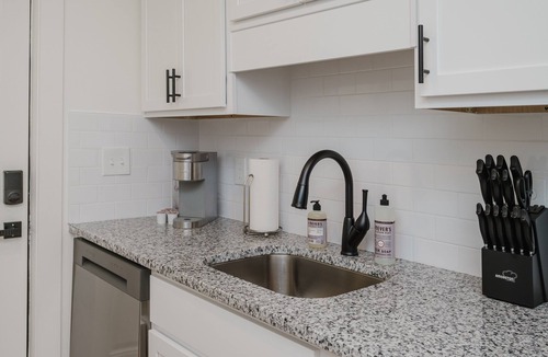 Civil Rights Historic District Condo | Central Suite A - 2 Bedrooms/King Bed/Parking