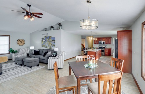 Big Rapids House | Charming Stanwood Home on Muskegon River!