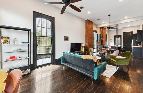 Bywater Apartment | Chic 2-bedroom apartment in eclectic Bywater with AC, WiFi