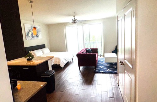 Birmingham Apartment | City View Studio Pool Gym Walk to UAB