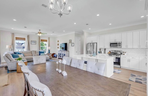 Long Beach House | Coastal Charm - 2-Min Walk to Beach - Luxury Gulf Coast Getaway