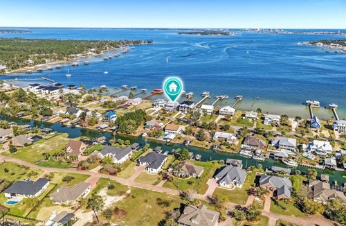Josephine Villa | Coastal Cottage Retreat Pool, Boat Dock, & Minutes to Pirates Cove