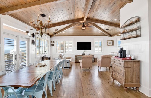 Southpointe House | Coastal Retreat | Private Heated Pool | Elevator and Beach Access