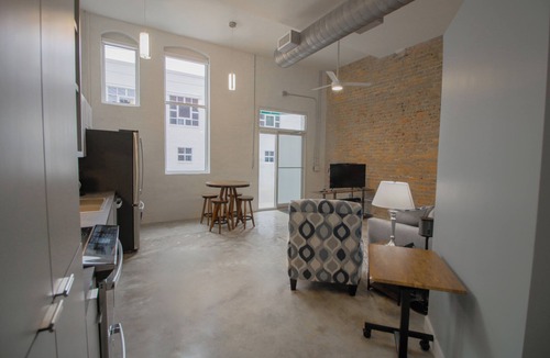 Civil Rights Historic District Apartment | Comfy loft ideal for quick trips, extended stays