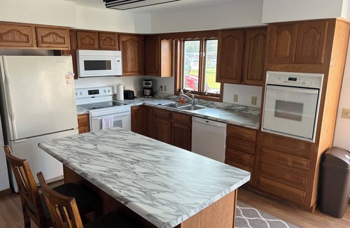 Barbeau Apartment | Completely renovated and steps to the St. Mary's River with optional dock space!