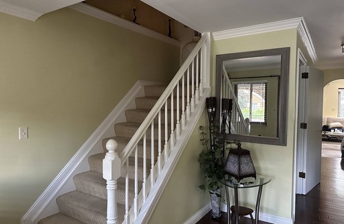 Clinton Township House | Cozy Bedroom for use.