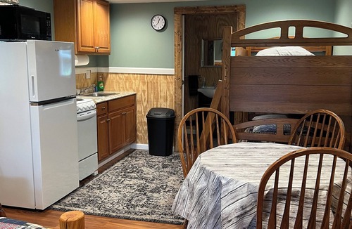 Lake Cabin | Cozy cabin in the woods on our own private lake with WIFI, A/C & Heat.