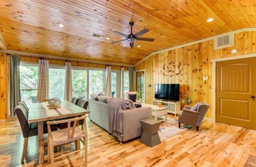 Walnut Mountain House | Creekside Cabin Rental ~ 8 Mi to Downtown Ellijay!