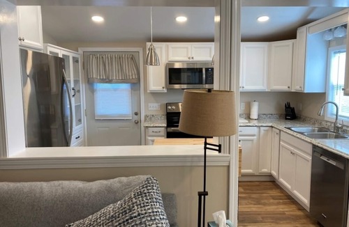 Beulah Apartment | Crystal View Lakeside steps to Crystal Lake Beach and amazing sunsets