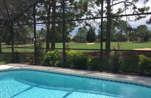 Haines City House | Disney-Legoland Southern Dunes Golf front south facing pool home 4 beds 3 baths