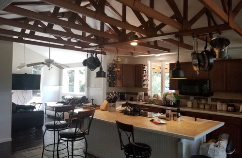 Elberta House | Ditch the shoreline concrete jungle for your private wooded getaway!