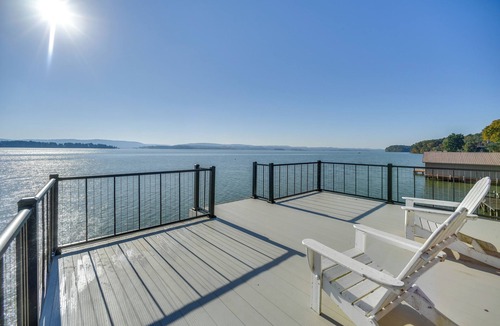 Groveoak House | Dock + Panoramic Views: Guntersville Lake Retreat!